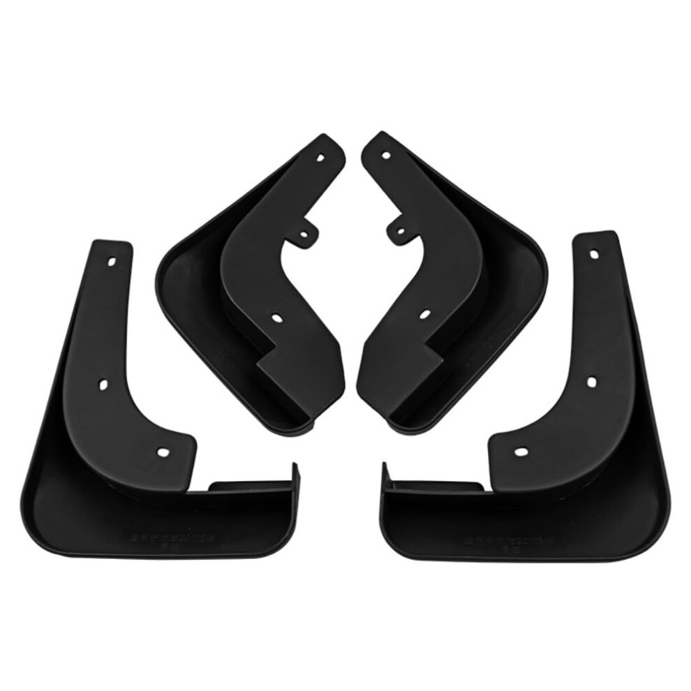 Car Mud Flaps 4Piece Set For Peugeot 207 Sedan 20092013 Front And Rear Rubber Mudguards 9426802737370