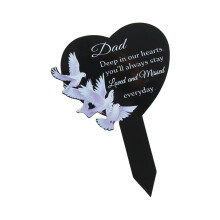 Weather Resistant Memorials Garden Keepsakes Plaque Fit-Style 2