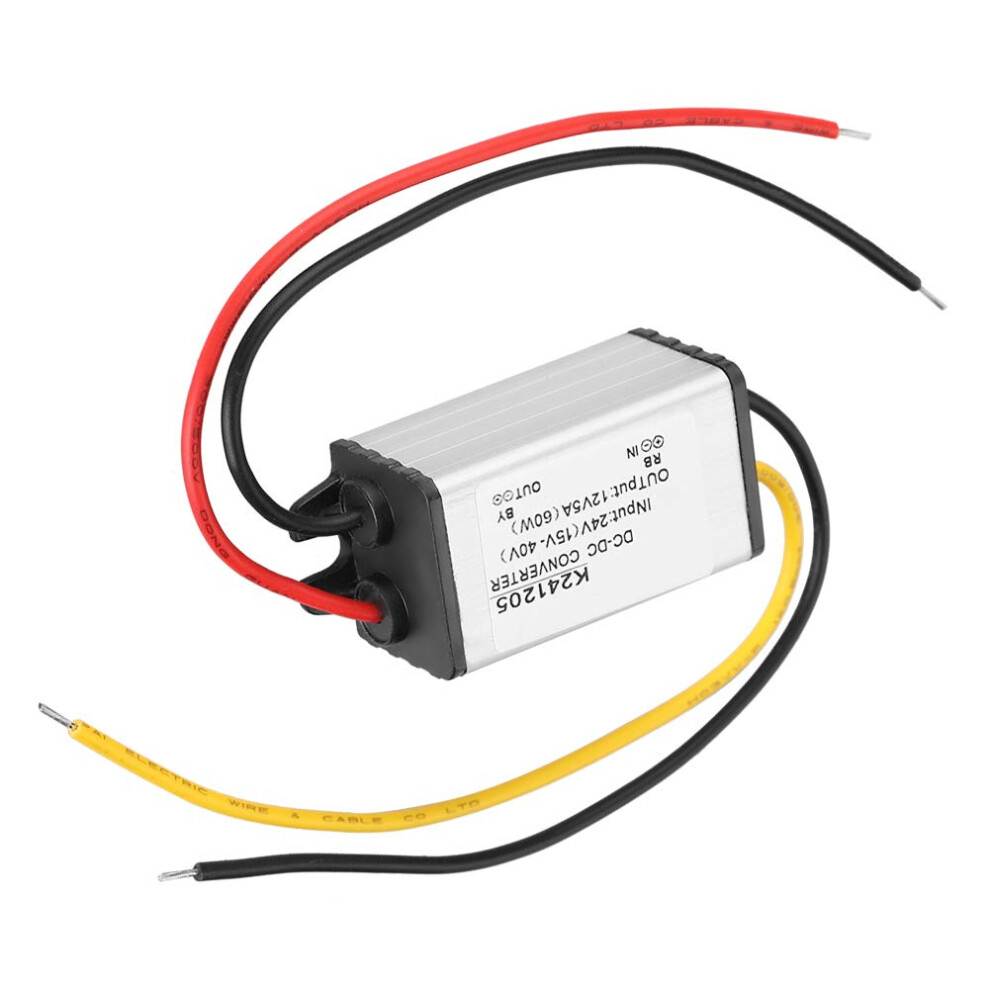 Power Converter Dcdc 24V To 12V Stepdown Power Supply 5A Efficiency 9382693970510