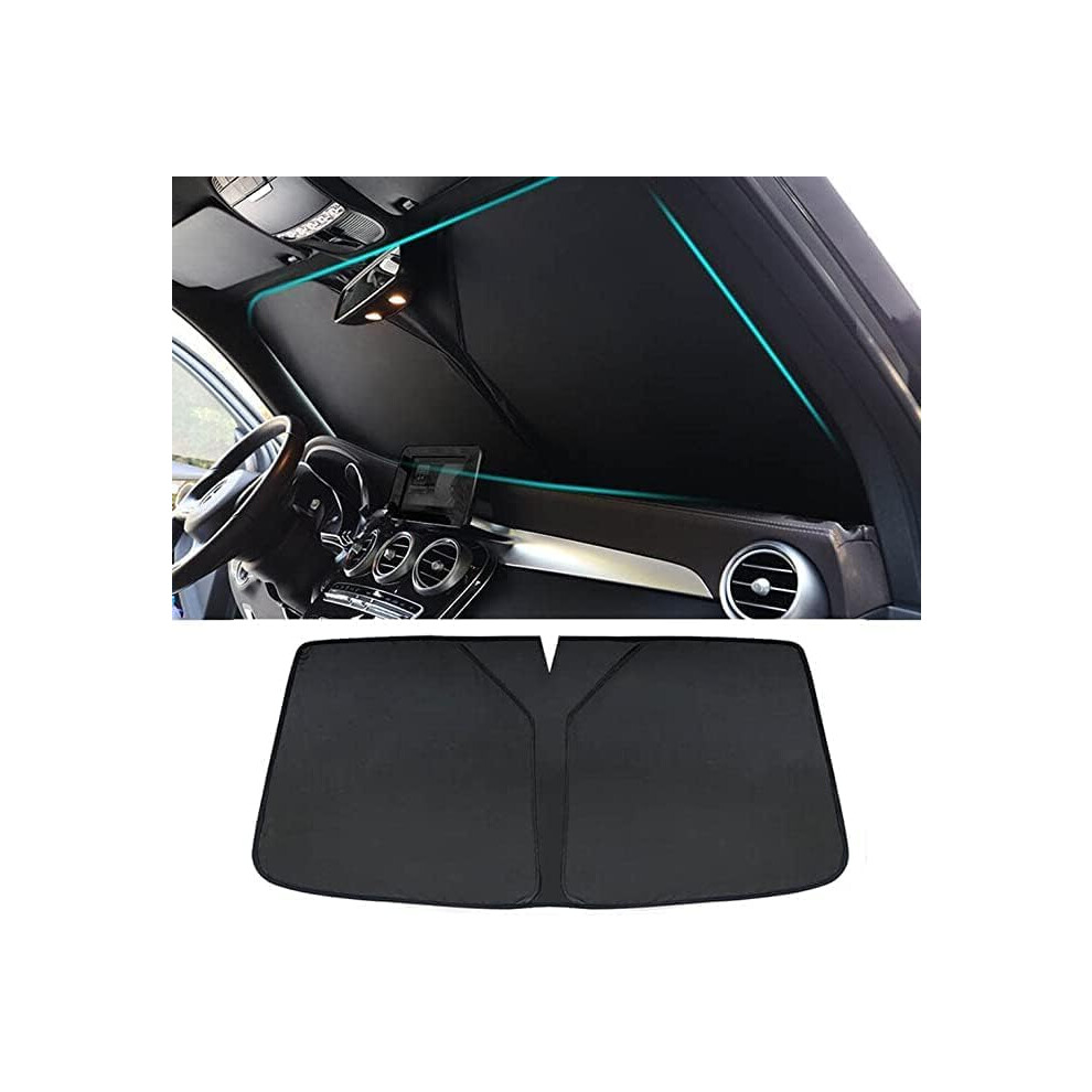 Car Sun Shade For Toyota Crown 13 20092011 Front Windshield Sunshade Foldable Antiuv Sunscreen Window Cover Silver 9426802737462
