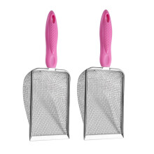 Cats Litter Scoops Stainless Steel Metal Pooper Scoopers-PK