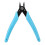 Pliers Nipper Light Blue Mini Wire Cutter Side Cutting Flush Pliers Electrical Cable Snips 1