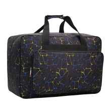 Sewing Machine Bag for Portable Sewing Machine, Travel Carry Case, Lightweight Tote with Storage Pockets, Black