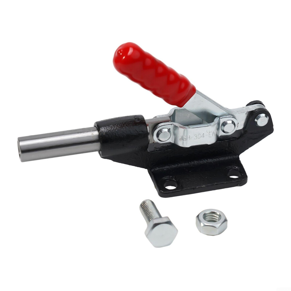 Toggle Clamp 227Kg680kg, Fixed Clamping, Quick Release, Pushpull Type, 304C 305E (Gh304e) 9382693970770