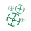 Herbruikbare plastic plantensteunclips 4-pack-Groente 1