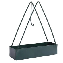 Adjustable Iron Hanging Mosquitoes Incenses Coil Holder-Black