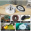 Universal Angle Grinder Mandrel Conversion Kit M14 Shafts with Flange Nut for X Angle Grinder Flange Nut Set 6