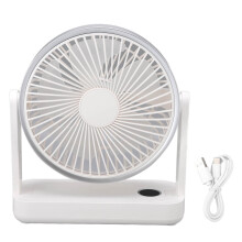Quiet Companion: Rechargeable Silent Fans For Your Personal Space, With Cooling, Adjustable Speed Settings And USB Charging, Portable Desk Fan For