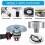 Universal Angle Grinder Mandrel Conversion Kit M14 Shafts with Flange Nut for X Angle Grinder Flange Nut Set 3