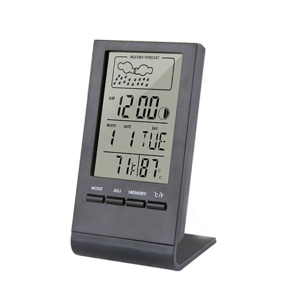 CX220 Digital Thermometer Hygrometer Multifunction Alarm Clock Weather Station Indoor Temperature Humidity Alarm Clock