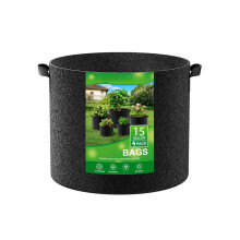 Nonwoven Plant Containers 4Pcs Set Reinforced Grow-15 gallons