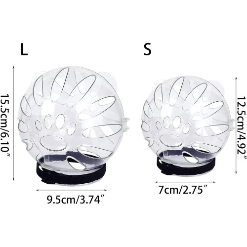 Helmet Protective Hard Helmet With Adjustable AntiBite Muzzles 1