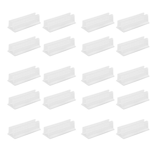 20Pieces Sticky Wall Organizers Strong Adhesive Backing Easy