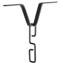 Rain Chain Gutter Adapter Clip Drainage Connector for-Black