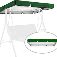 Swing Canopy Replacement Cover for-Green Autumn top of the lo