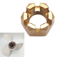 Propeller Spacer Kit 66T-W4599 für AußEnbordmotor F30-F60 4T/2T Hidea Parsun 90171-16011 Kronenmutter 90389-22M01