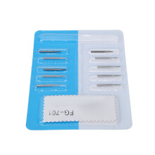 10 Stück Wolframstahl dentalbohrer Set für Hochgeschwindigkeits-Handstück 701