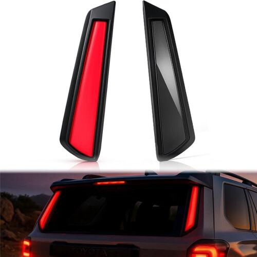 Rear Bumper LED Tail Light Brake Light for  4Runner 2025 Trunk Pillar Tail Light Sequential Turn Signal Light 2