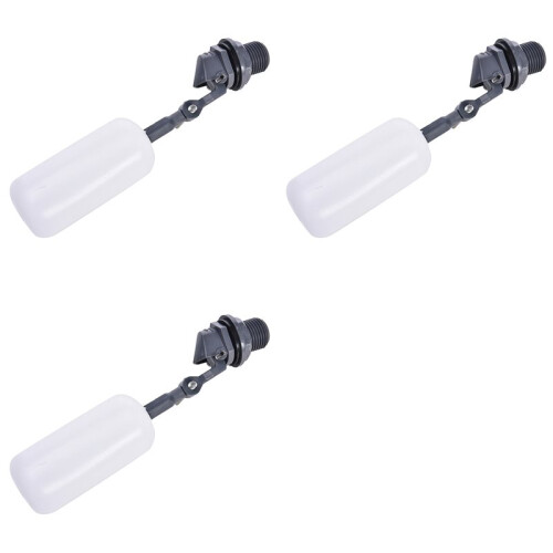 3X DN15 Adjustable 1/2inch Floating Auto Fill Valve Automatic Fill Tank Water Level Control 1/2in Thread