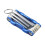 2X Folding Hex Key Box End Wrench Set Flat   Spanner Key Set Repair Car Hand Tools A 2