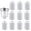 2X Vattenutloppsrenare Kit Universal Kranfilter Kök Badrum Dusch Hushållsfilter PP Bomull 2