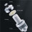 2X Vattenutloppsrenare Kit Universal Kranfilter Kök Badrum Dusch Hushållsfilter PP Bomull 10