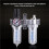 2X Lufttrycksregulator, Luftkompressorfilterregulator, SFC300 3/8 Fuktfällningsrengöringsseparator 5