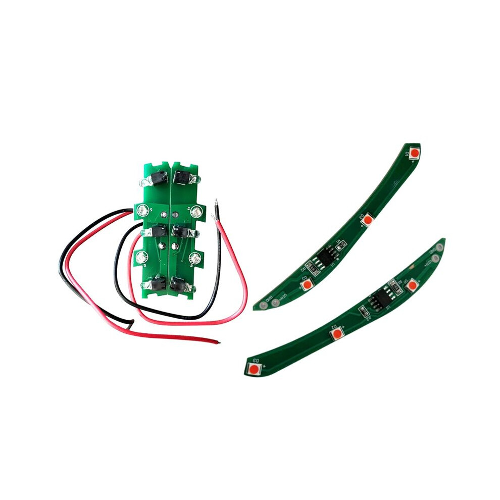 4Pcs/Set Inside+Outer Tail Repair Chip Board 7162209 7162210 7162213 7162214 For X3 E83 07-10 Rear Tail Board Light 6031855677011