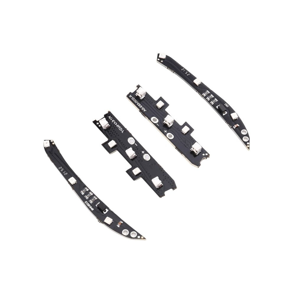 4Pcs Inside+Outer Rear Tail Chip Board For X3 E83 07-10 63117162209 63117162210 63117162213 63117162214 Light 6031760035968