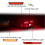 For  Challenger 2015-2022 Lens LED Side  Lamp Amber Front Red Rear Side  Reflector Lights 3