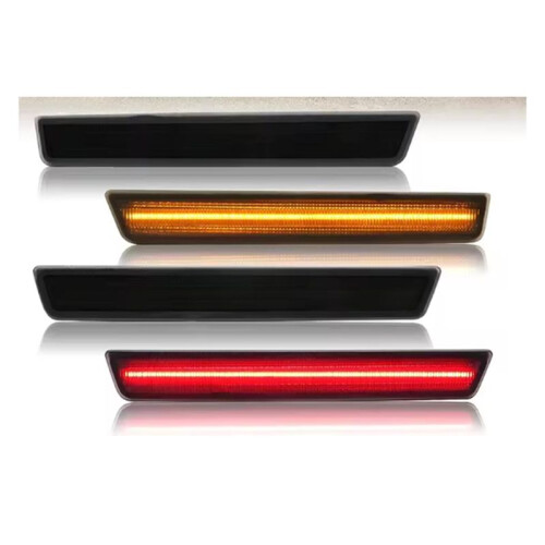 For  Challenger 2015-2022 Lens LED Side  Lamp Amber Front Red Rear Side  Reflector Lights 1