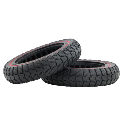 Pneu Sólido Tipo Colmeia 10x2.0 para Scooter Elétrica para  M365/Pro, Amortecedor Sem Câmara de 10 Polegadas, Pneus Antiderrapantes Sem Ar 2