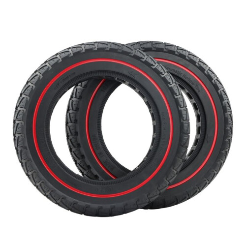 Pneu Sólido Tipo Colmeia 10x2.0 para Scooter Elétrica para  M365/Pro, Amortecedor Sem Câmara de 10 Polegadas, Pneus Antiderrapantes Sem Ar 1
