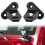 A-Pillar Windshield Hinge Mounting Ditch Light Brackets for   JK 2007-2017 Hood Cowl Mount Brackets 3
