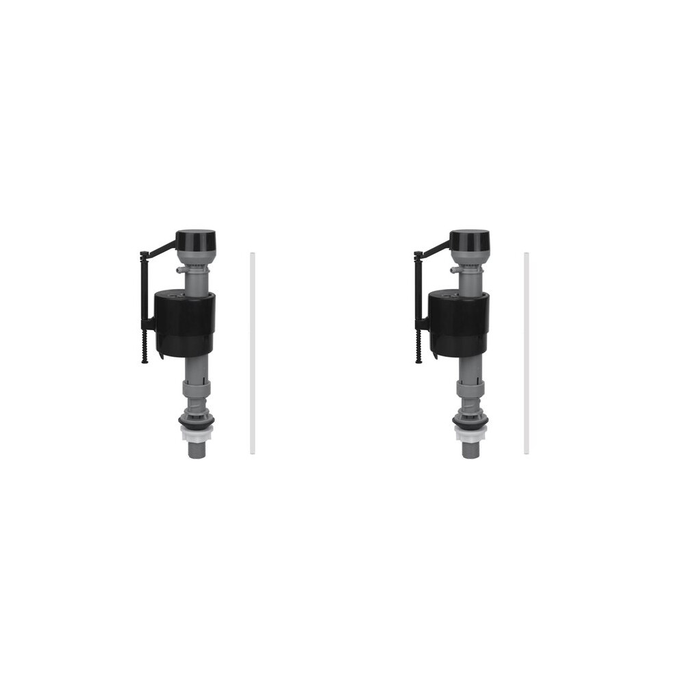 2X Old Flush Toilet Tank Fittings Inlet Valve Adjustable Needle Valve Toilet Water Valve Water Inlet G1/2Inch 6031064995968