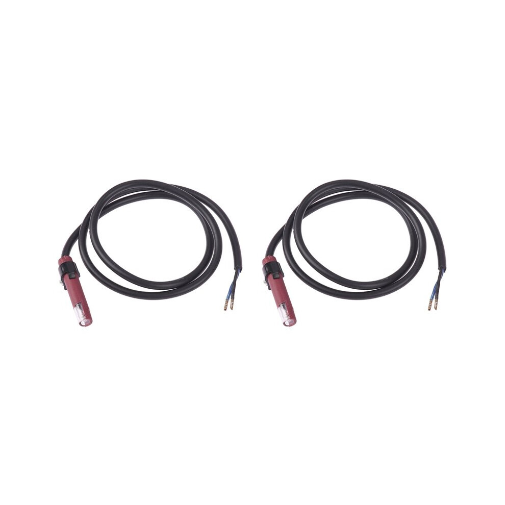 2X Qrb1 Flame Detector Photosensitive Electric Eye Burner Detection Photoresistor Red Qrb1 Photocell 6031894512083