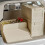 2X Large Capacity Folding Storage Box with Pulley - Stackable Plastic Organizer with Lid, Portable Container for Home 4