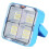 2X Rechargeable Solar LED Spotlight - USB Outdoor Floodlight, Powerful Projector Construction Lamp 2