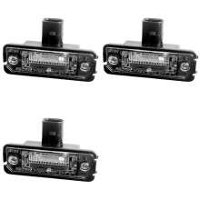 3X Lámpara de Luz de Matrícula 1J6943021B para Beetle 2006 2010 MK4 1998 2000 2004 Lupo Phaeton