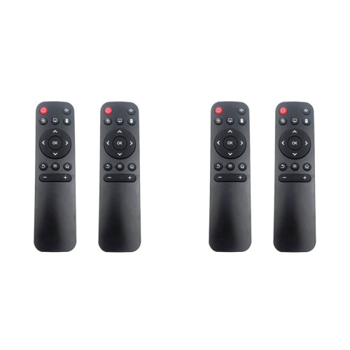 4Pcs Projector Remote Control for HY300 / HY300 PRO / HY320 / HY320MINI Projector Portable Control Remote Universal