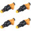 4X 0280150714 Iniettore Carburante per Auto per  3 5 6 E23 E24 E28 E30 E32 E34 E36 318I 535I 1