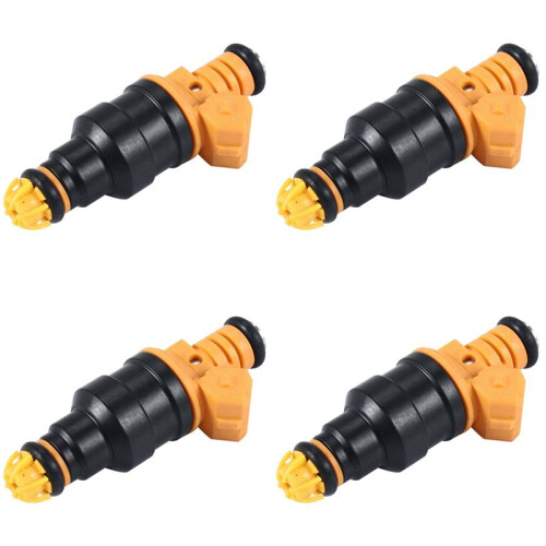 4X 0280150714 Iniettore Carburante per Auto per  3 5 6 E23 E24 E28 E30 E32 E34 E36 318I 535I