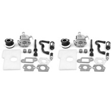 2X Carburateur Pakking Inlaatspruitstuk Lager Brandstofslang Kit voor MS180 MS170 MS 180 018 017