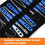 116 Pcs Electrical Pin Removal Tool Kit, Electrical Wire Connector Pin Release Tool, Automotive Terminal Release Kit 7