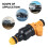 4X 0280150714 Iniettore Carburante per Auto per  3 5 6 E23 E24 E28 E30 E32 E34 E36 318I 535I 6