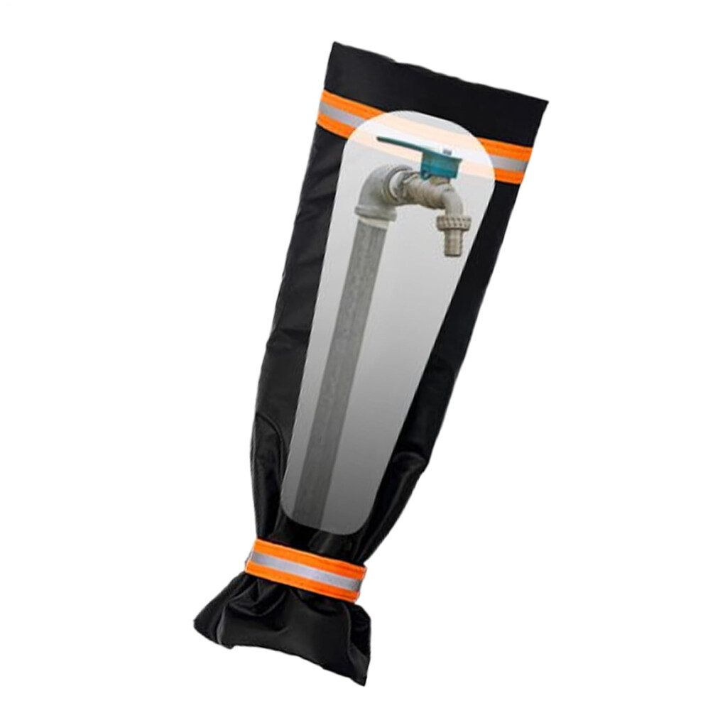 Outdoor Faucet Cover Winter Freeze Protection With Waterproof TearâResistant Thermal Insulation 20X51cm 9426802738100