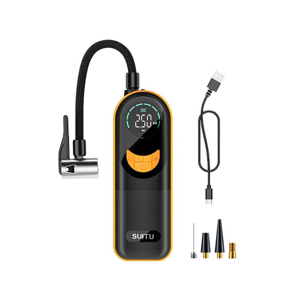 Car Air Compressor Portable Electric Tyre Inflator Pump 150Psi Wireless Inflatable Pump Air Pump For Car Bicycle Tire 4713421418137