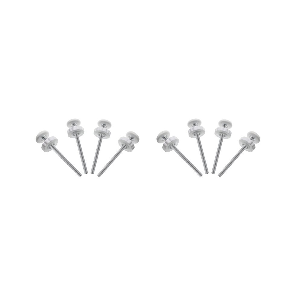 8Pcs Universal Baby Gate Threaded Spindle Rod, M8 Replacement Bolt Part For Baby & Pet Pressure Mounted Safety Gates A 4713062116447