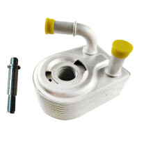 Radiatore Olio Motore per  B-MAX 1.4 C-MAX MK4 MK3 Mondeo FIESTA FOCUS  7S7G6B856CA 7S7G6B856A4A, con Bulloni