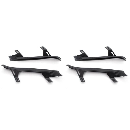 2Pair Car Front Headlight Shell Cover Strips Trims Headlight Sealing Gasket for  3 Series E92 E93 M3